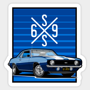 Muscle Car Sticker